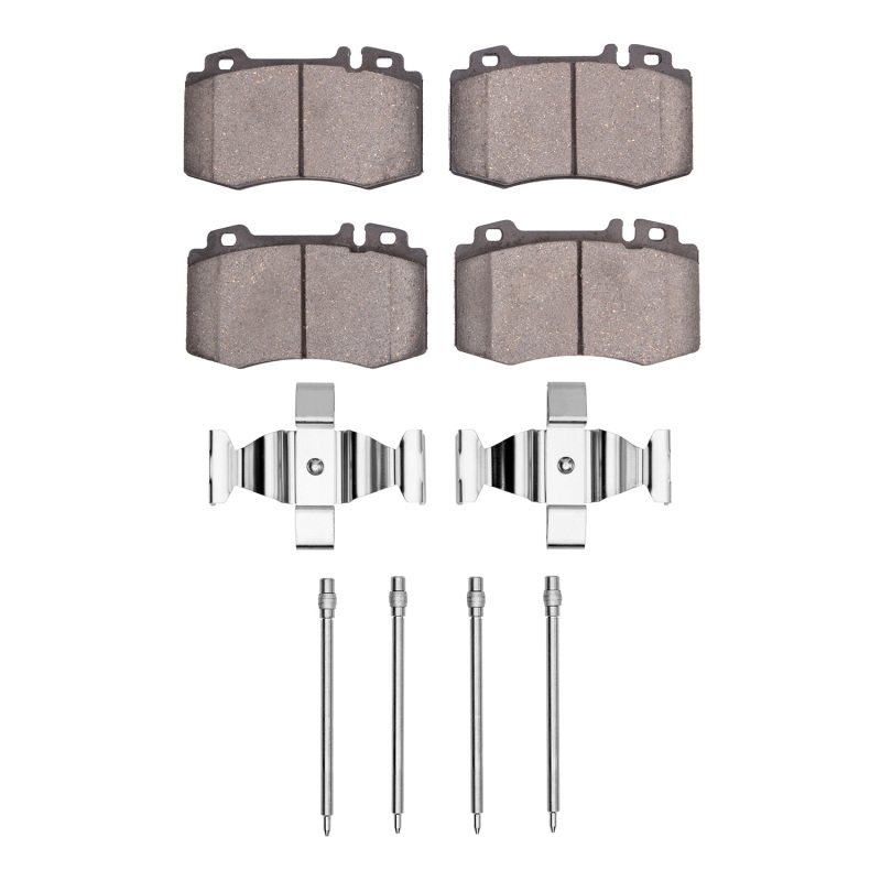 Mercedes-Benz CLK550 Brake Pads - Front - R1 Concepts - Semi Met - `03-`09 Mercedes-Benz CLK550 Brake Pads - Front - R1 Concepts - Semi Met - `03-`09